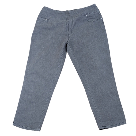 Blair Gray Denim Jeans - Picture 1 of 15